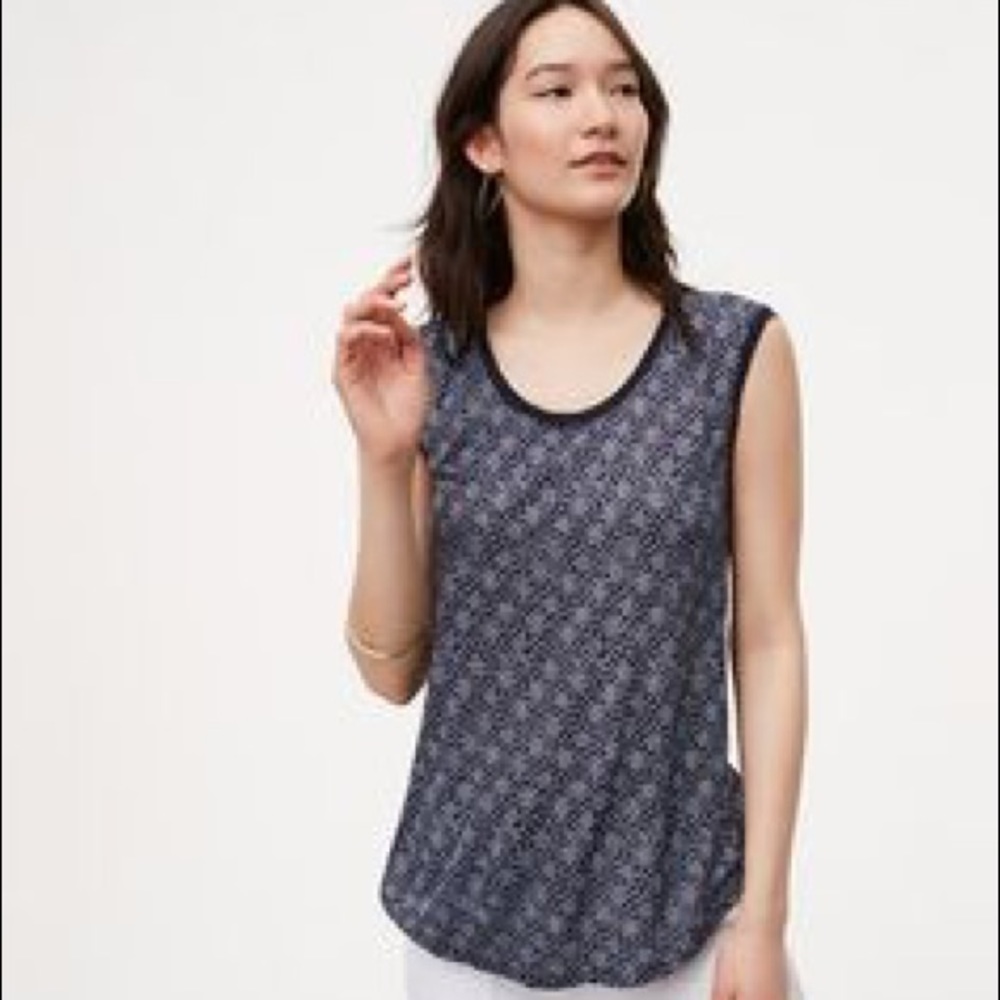 LOFT Daisy Picot Trim Tank